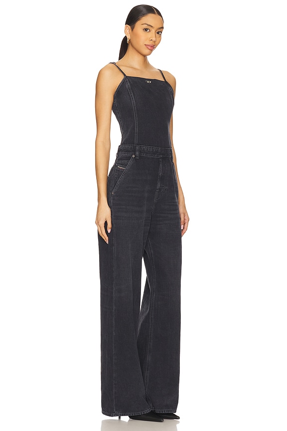 view 2 of 4 Vors Jumpsuit in Black/Denim