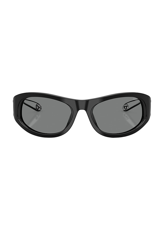view 1 of 3 Rectangular Sunglasses in Black