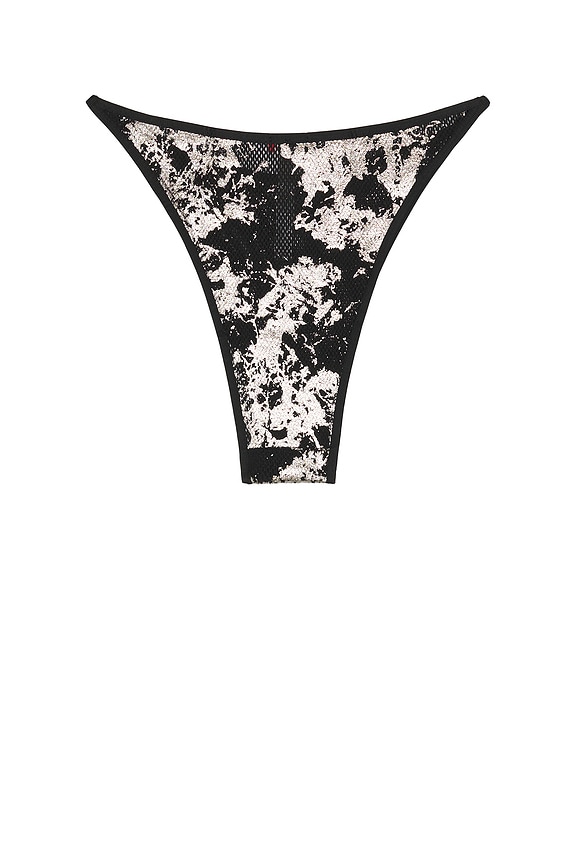 view 2 of 2 X Savage C Fishnet String in Black