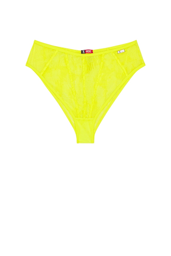 view 1 of 2 X Savage C Mesh High Waist Brief in Lime Green