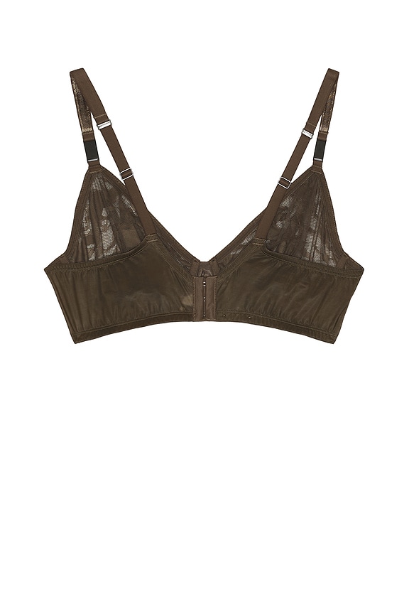 view 2 of 2 X Savage C Camo Lace Plunge Bra in Green