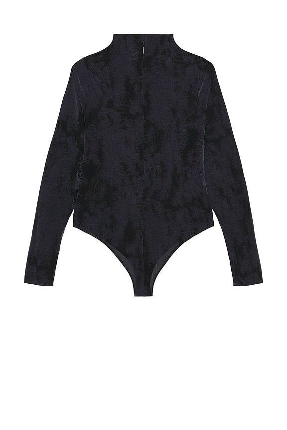 view 2 of 2 X Savage C Long Sleeve Bodysuit in Black