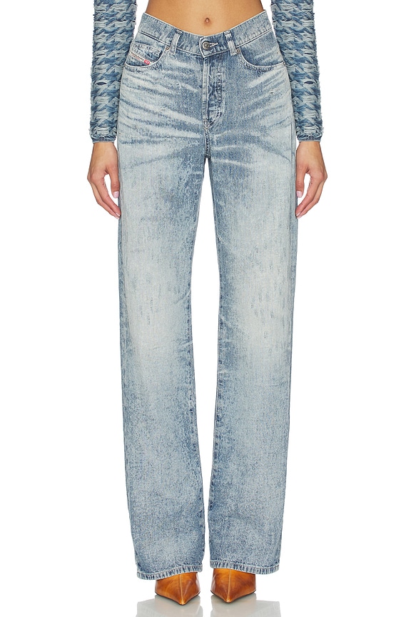 view 1 of 6 Sent Straight Leg in Light Denim