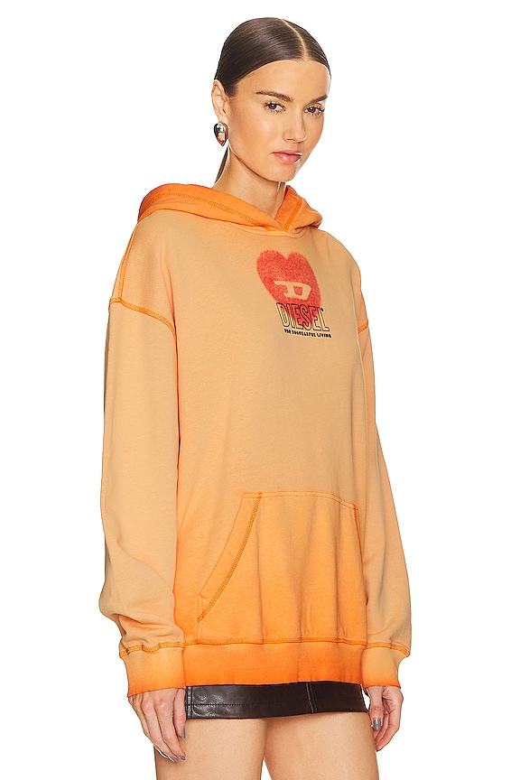 view 2 of 5 Boxt Hoodie in Red Orange