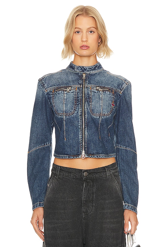 view 2 of 5 Slimmy Jacket in Denim