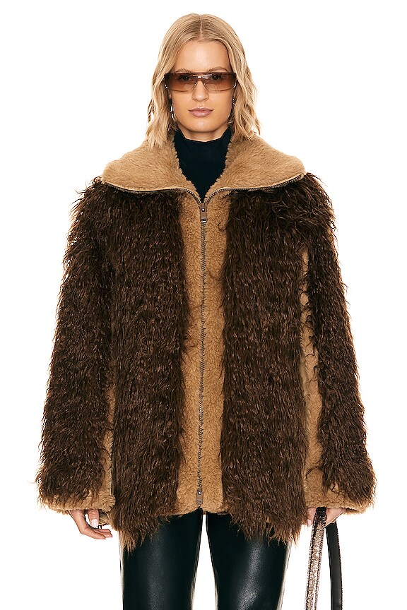 view 2 of 5 BLOUSON BECCA in Brown