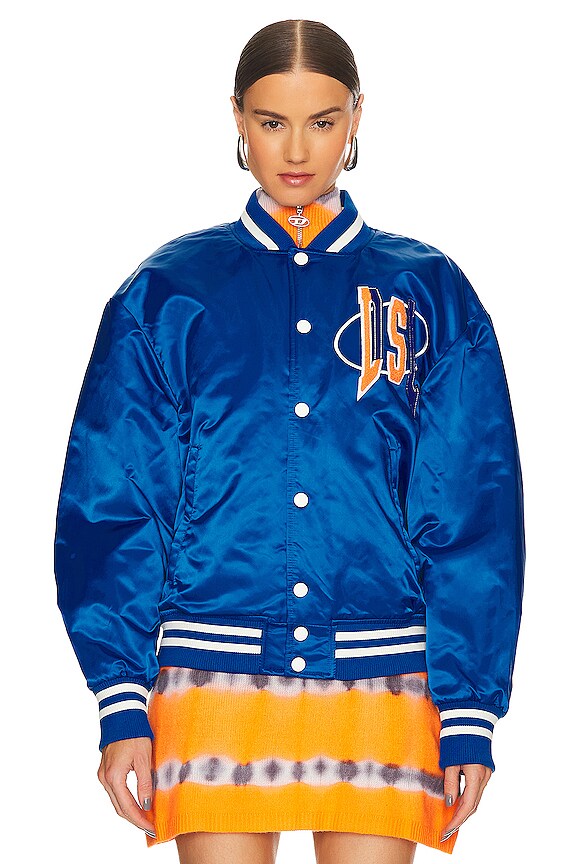 view 2 of 5 Start Bomber Jacket in Blue