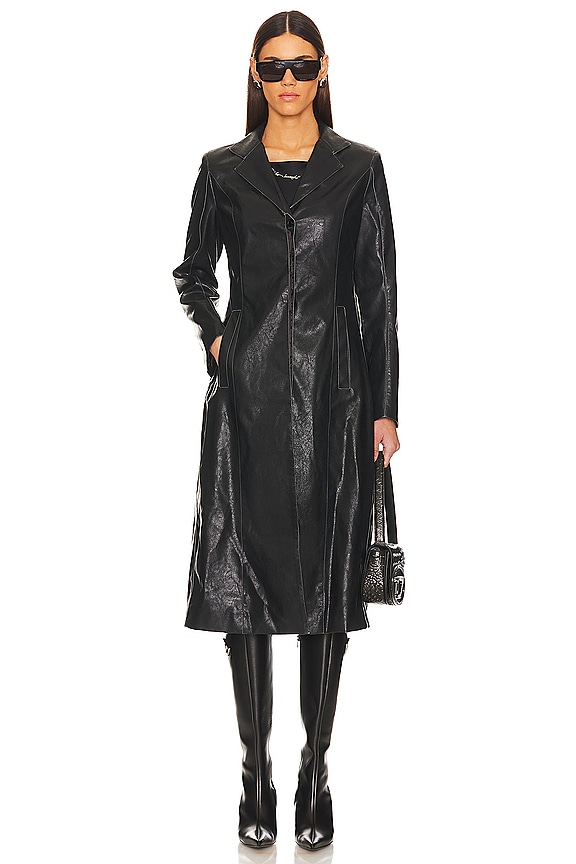 view 2 of 4 Filar Coat in Ebony