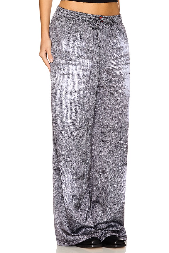 view 2 of 6 X Savage X Fenty Stains And Trompe Sleep Pant in Soft Black