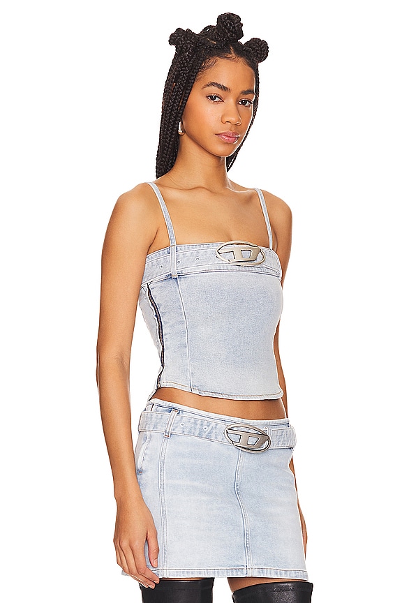 view 2 of 5 LUCY 튜브 탑 in Blue