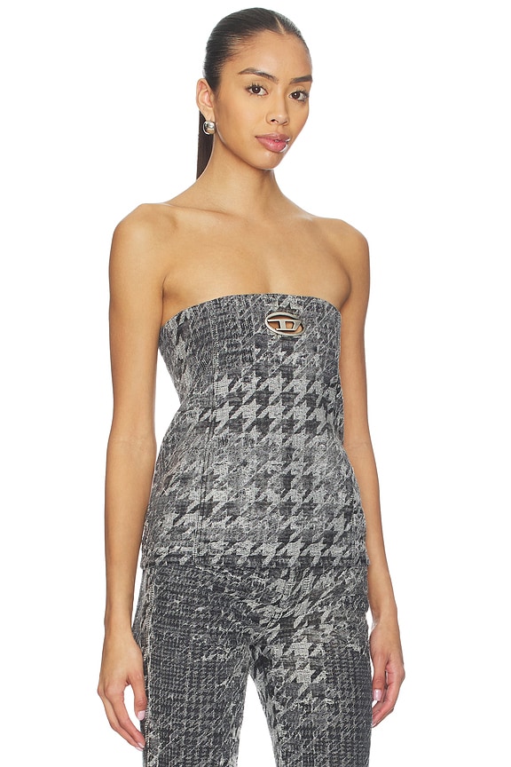 view 2 of 5 Corset Top in Black