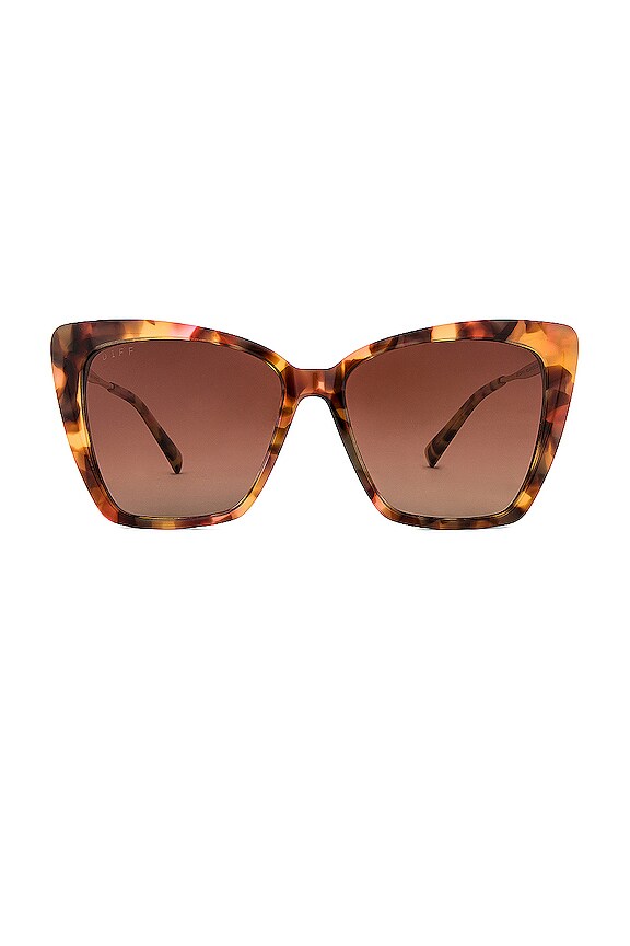 view 1 of 3 Becky II in Lotus Tortoise & Brown Gradient