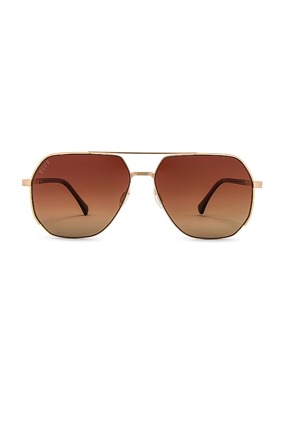 view 1 of 3 Monaco in Brushed Gold & Terracotta Gradient Polarized