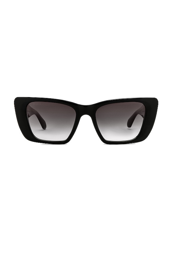 view 1 of 3 Aura Sunglasses in Black & Grey Gradient