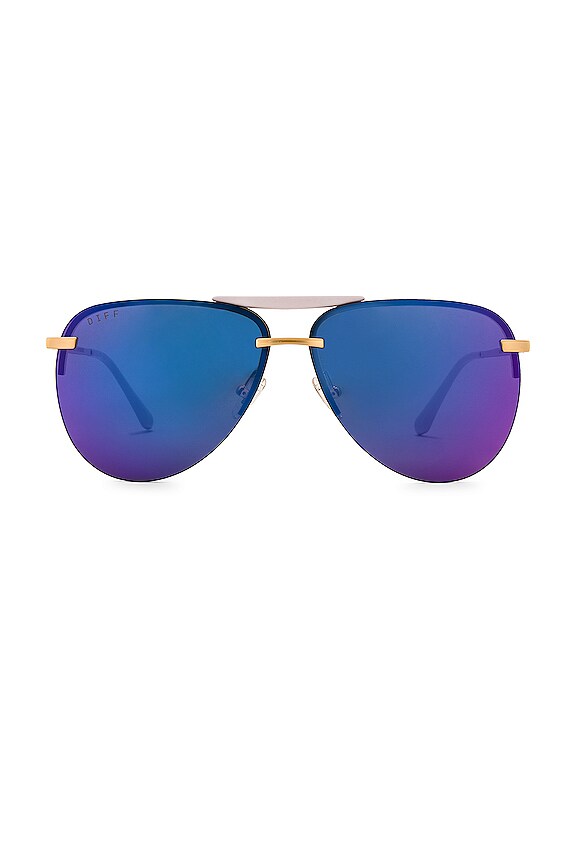 view 1 of 5 Tahoe in Gold & Purple Mirror