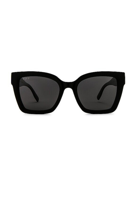view 1 of 3 LUNETTES DE SOLEIL RHYS in Black & Grey Polarized