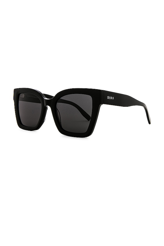 view 2 of 3 LUNETTES DE SOLEIL RHYS in Black & Grey Polarized