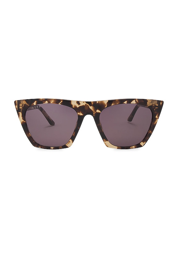 DIFF EYEWEAR Avril Sunglasses in Espresso Tortoise REVOLVE