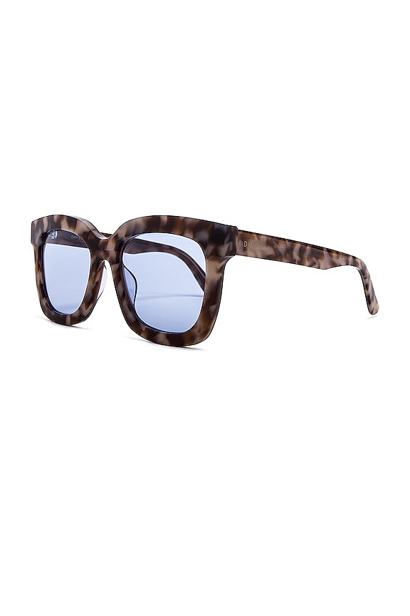 view 2 of 3 Carson in Mocha Tort & Blue Transparent