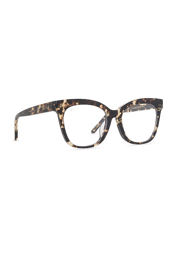 view 2 of 4 Winston in Espresso Tortoise & Blue Light Tech