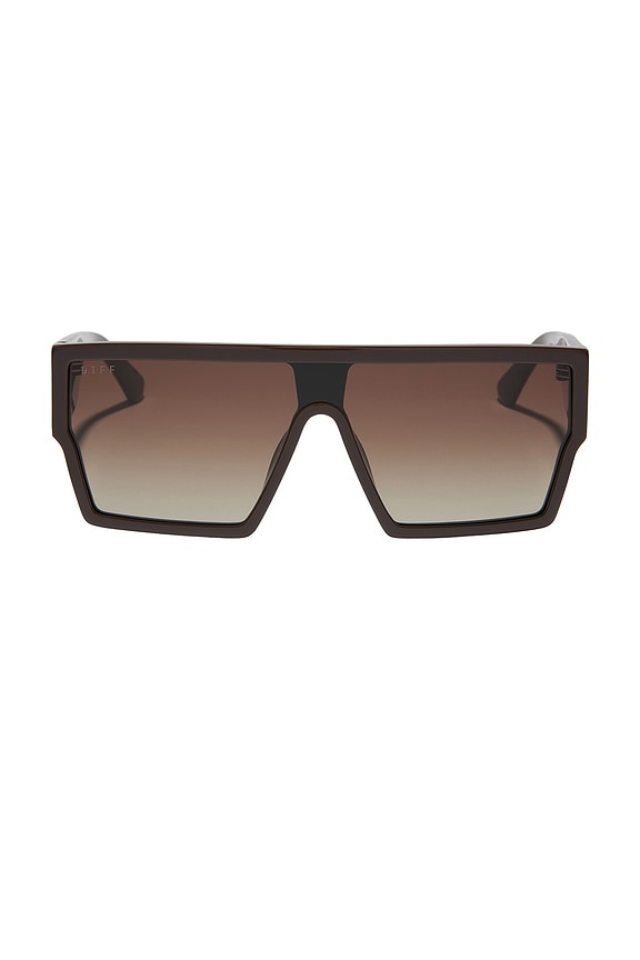 view 1 of 4 Electra Sunglasses in Truffle & Truffle Gradient