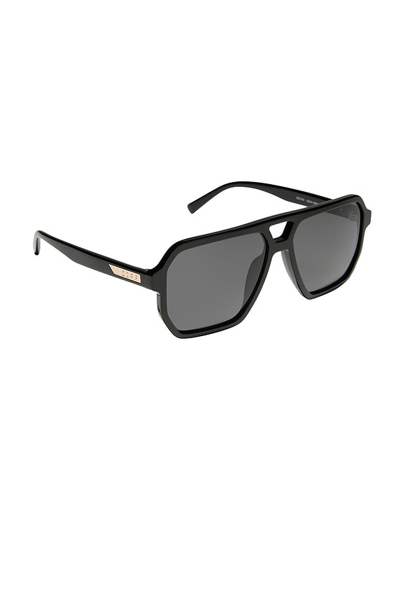 view 2 of 3 Cameron Sunglasses in Black & Grey Polarized