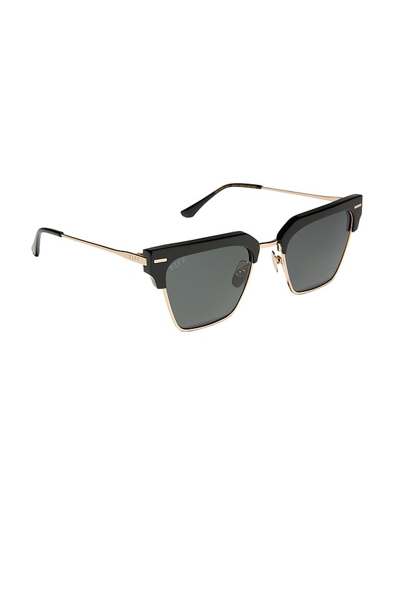 view 2 of 3 LUNETTES DE SOLEIL CAPRI in Black & Grey Polarized