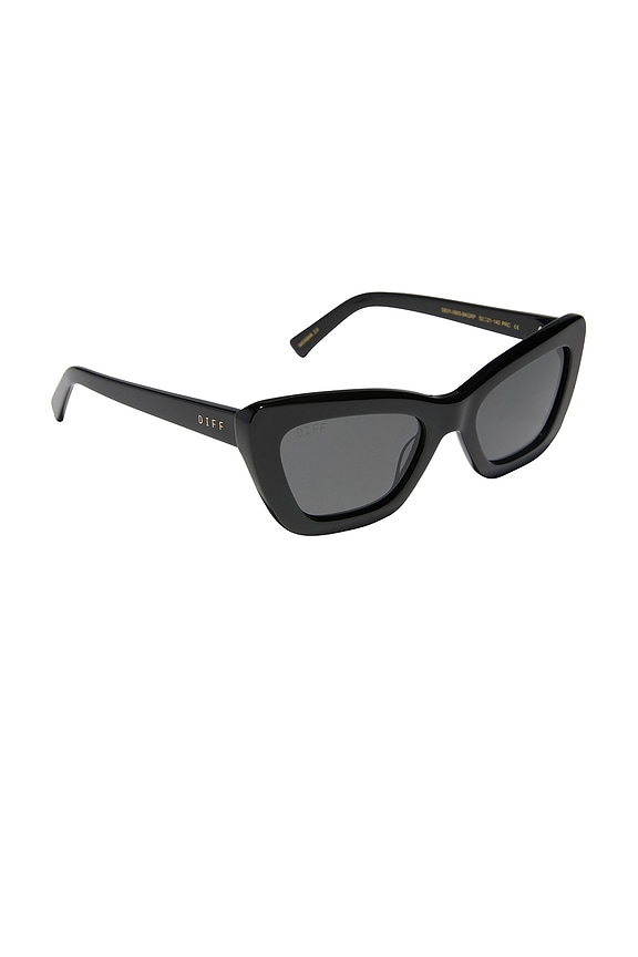 view 2 of 3 GAFAS DE SOL ADRIANA in Black & Grey Polarized