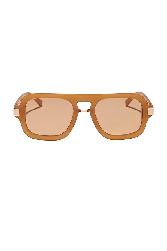 view 1 of 3 LUNETTES DE SOLEIL RACHAEL KIRKONNELL in Cedar Tortoise & Brown