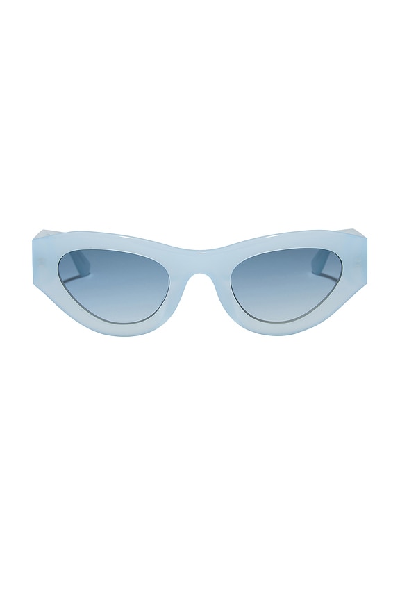 view 1 of 3 LUNETTES DE SOLEIL FOR LOVE & LEMONS in Pastel Blue & Blue Gradient