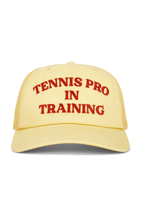 view 1 of 3 in Training Tennis Hat in Yellow
