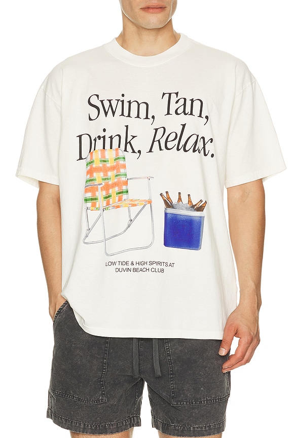 view 1 of 4 Swim Tan Relax Tee in Antique