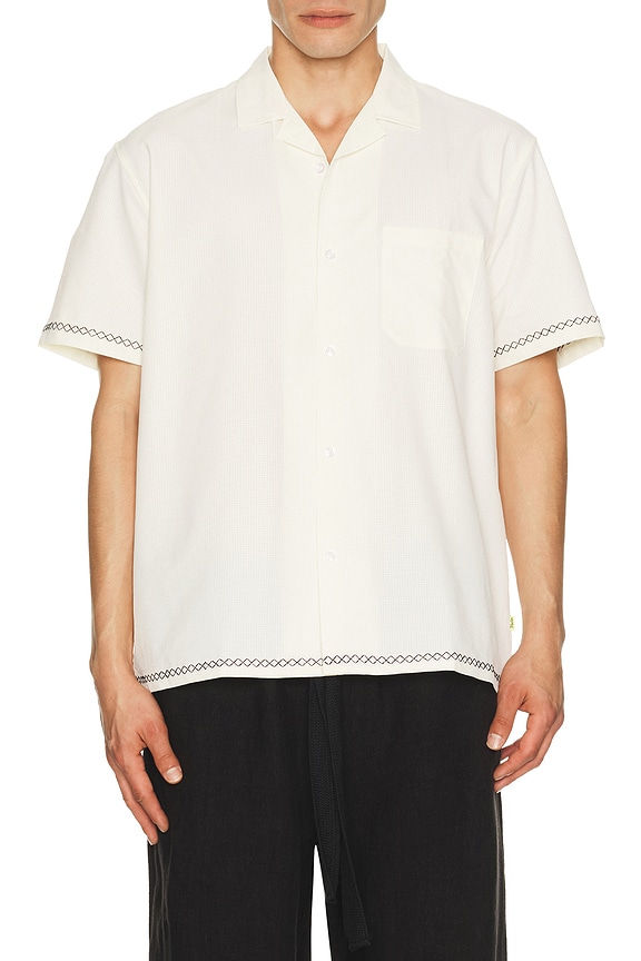 view 1 of 4 CAMISA ABOTONADA STITCH STRETCH in Antique