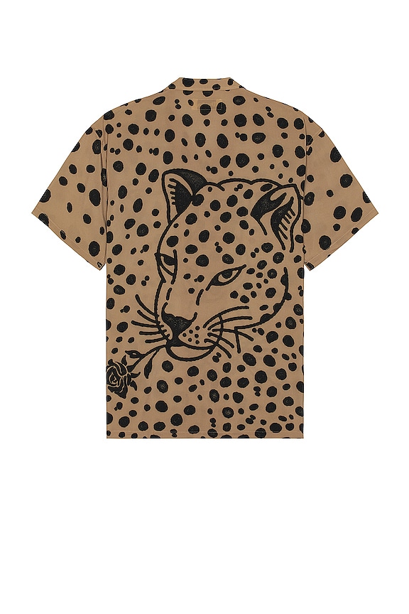 view 2 of 4 Big Cat Button Up in Tan