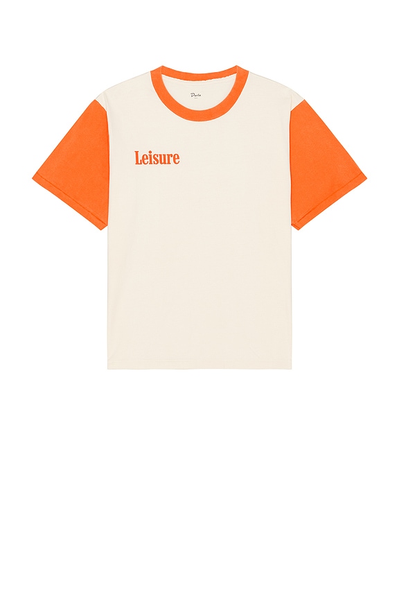 view 2 of 3 Leisure Sleeves Tee in Red