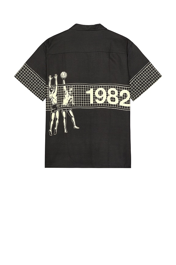 view 2 of 5 Serving Heat Buttonup Shirt in Black