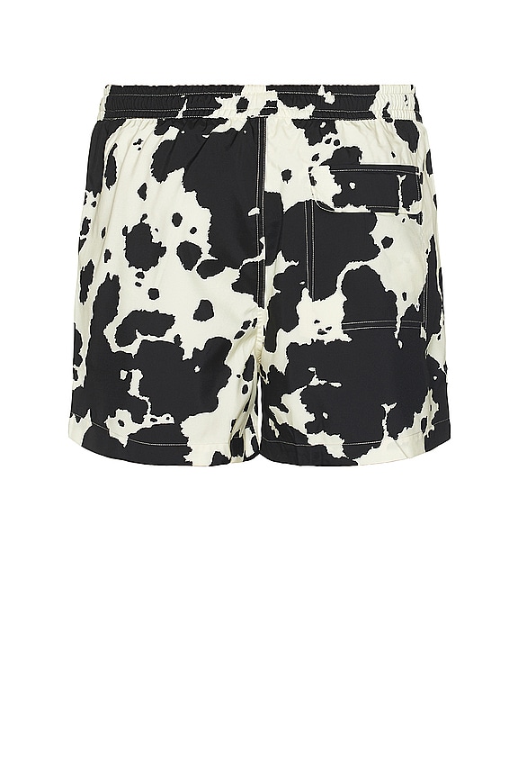 view 2 of 4 COW ショートパンツ in Black & White