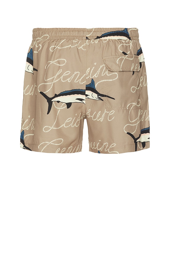 view 2 of 5 Dolphin Leisure Swim Shorts in Brown