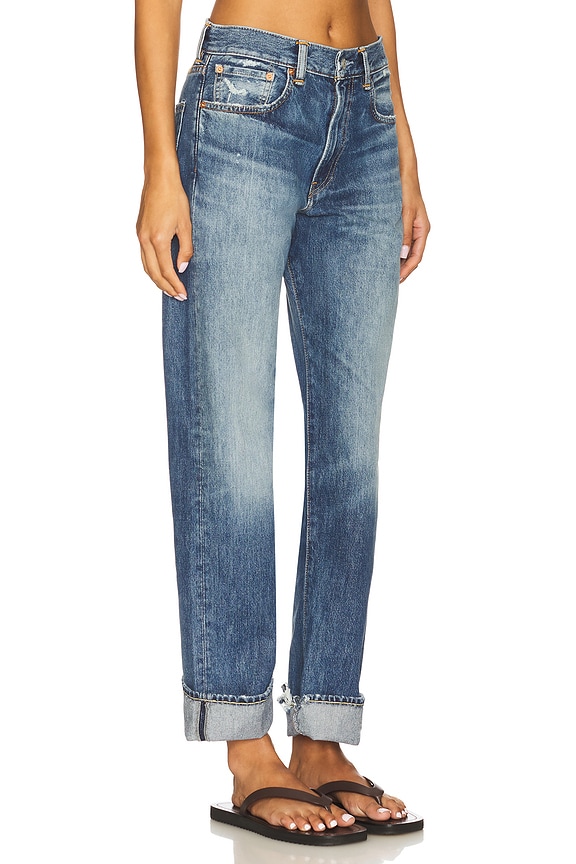 view 2 of 6 Lucy Boyfriend Jeans in Fenmore Blue