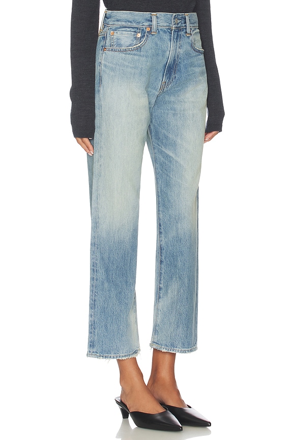 view 2 of 6 Lucy Boyfriend Jeans in Glenmore Blue