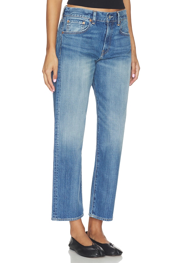 view 2 of 6 Lucy Boyfriend Jean in Lexington Blue