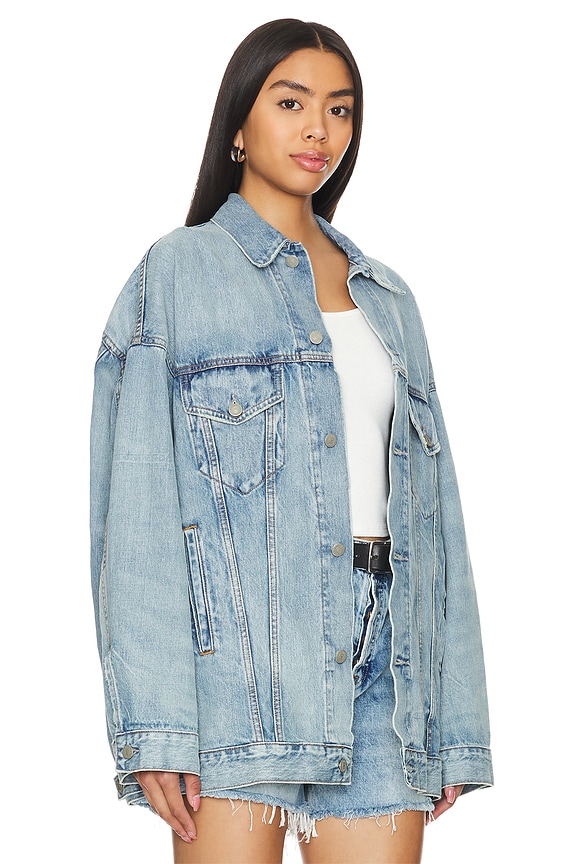 view 2 of 4 КУРТКА ДАЛЬНОБОЙЩИКА SERENA in Jinx Blue