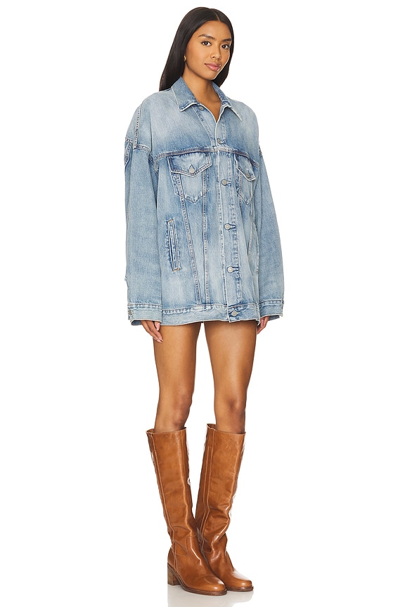 view 2 of 3 CHAQUETA VAQUERA SERENA in Alsen Indigo