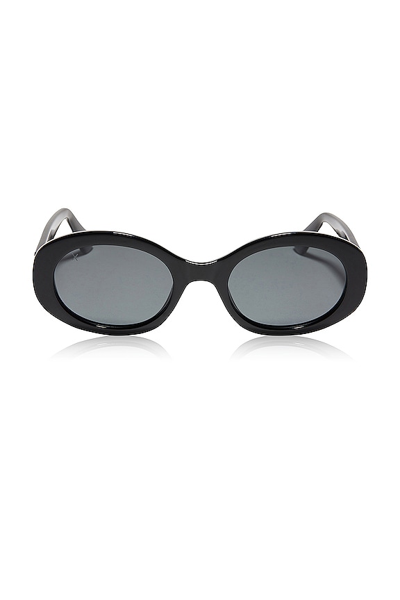 dime optics X Meredith Duxbury Duxbury Sunglasses in Black And Grey