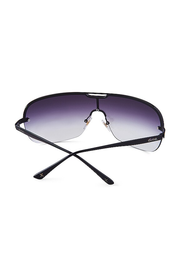 view 2 of 2 Wilshire Sunglasses in Black And Grey