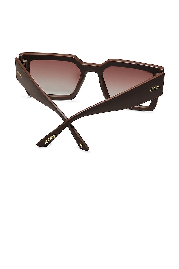 view 2 of 2 СОЛНЦЕЗАЩИТНЫЕ ОЧКИ ESSENTIALS in Brown