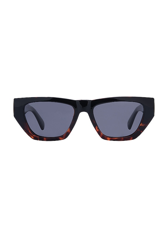 dime optics X Stassie Sunglasses in Black Tortoise | REVOLVE