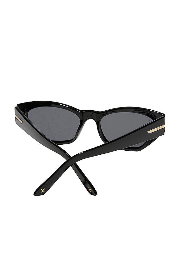 view 2 of 2 Sawtelle Sunglasses in Black & Polarized Grey