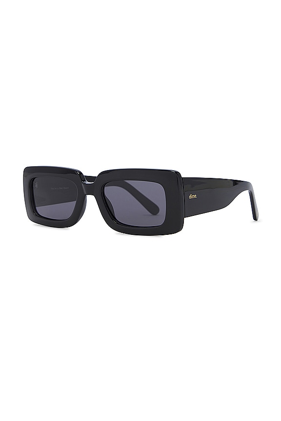 view 2 of 3 GAFAS DE SOL RECTANGULARES in Black & Grey Polarized