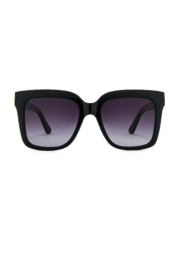 Dime Optics X Les Do Makeup Eptx In Black And Grey Gradient Polarized